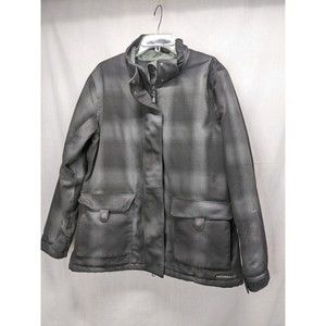 Merrell Women's Black Opti-Shell long sleeves pocket Heavy Coat Size XL